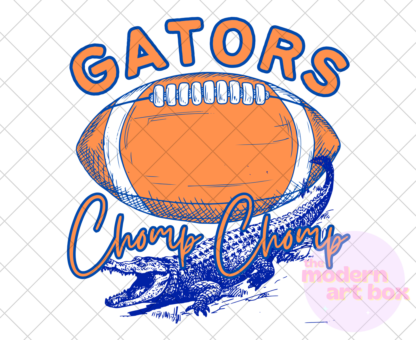 Football Gators - Digital Download - Florida