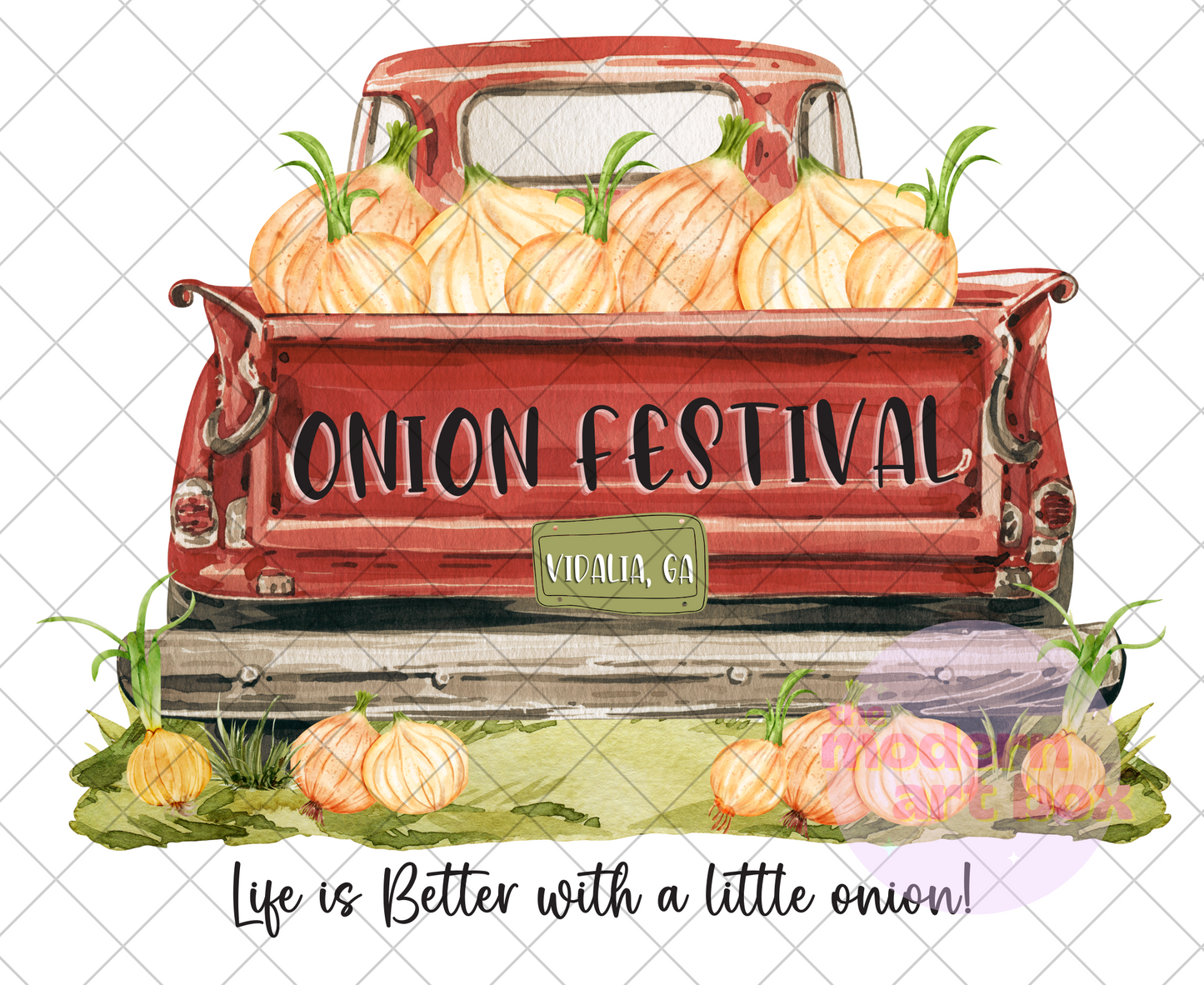 Vintage Onion Festival Truck