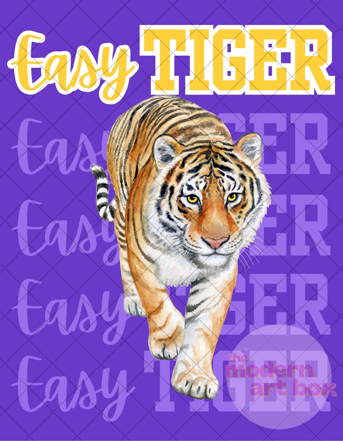 Easy Tiger Louisiana - Digital Download - LSU - Tigers