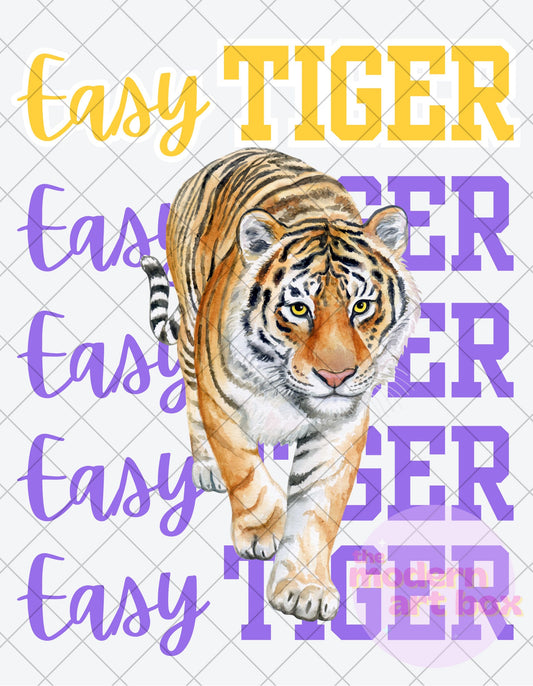 Easy Tiger Louisiana - Digital Download - LSU - Tigers