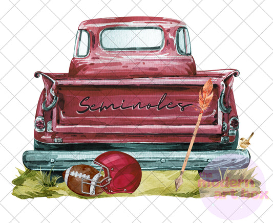 Truck Seminoles Florida - Digital Download - FSU