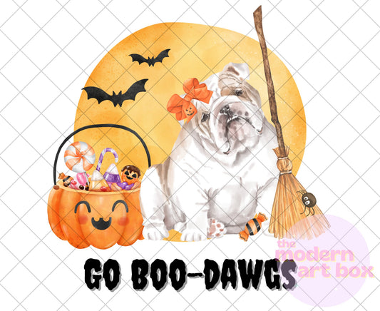 Halloween Georgia Bulldogs - Digital Download - Kirby