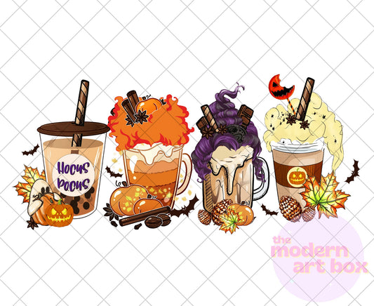 Hocus Pocus Sanderson latte - Digital Download - PNG